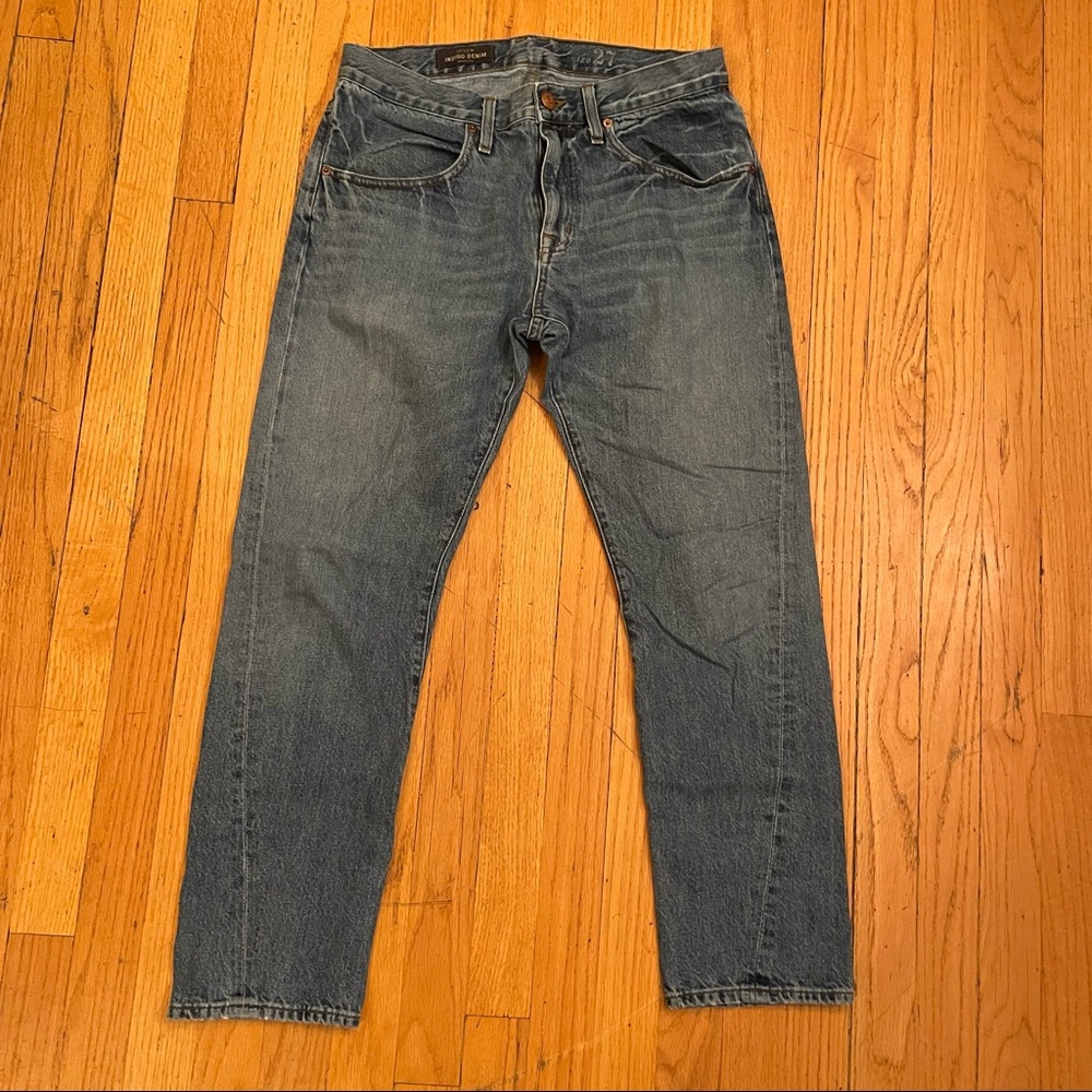 J. Crew Straight Leg Indigo Denim Jeans